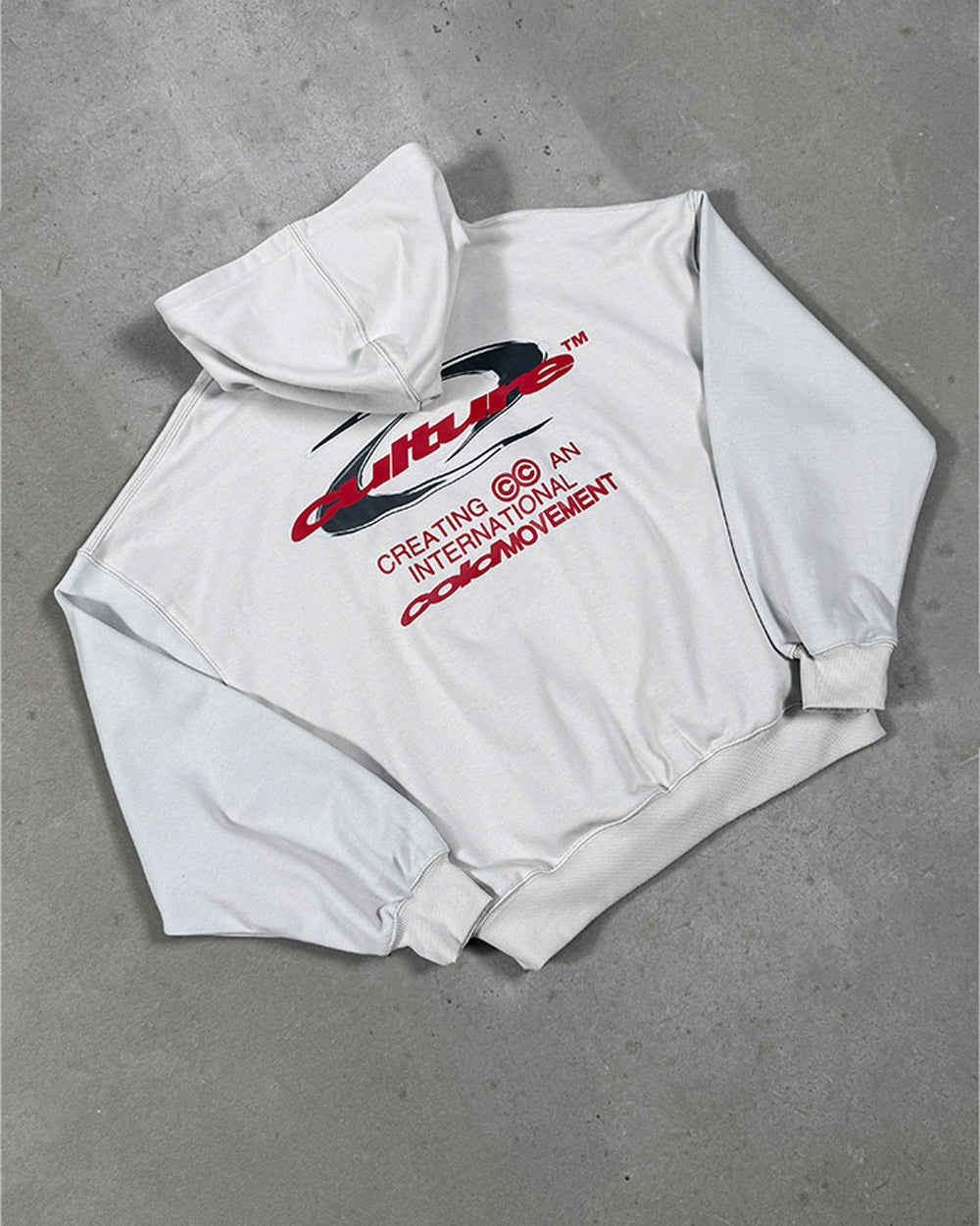 DYNAMIC HOODIE LIGHT GREY - Cold Culture