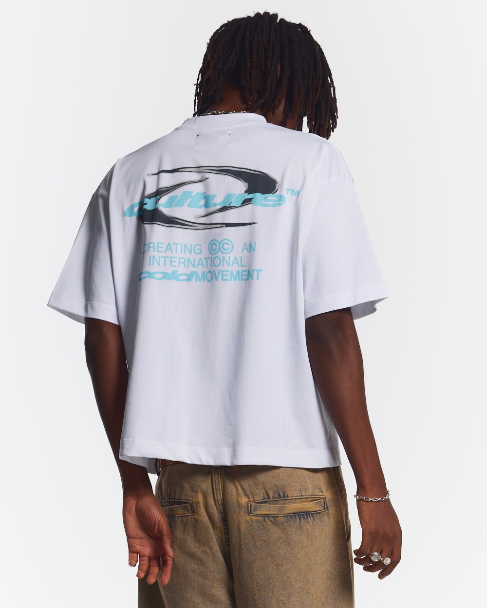 DYNAMIC TEE WHITE - COLD CULTURE #man