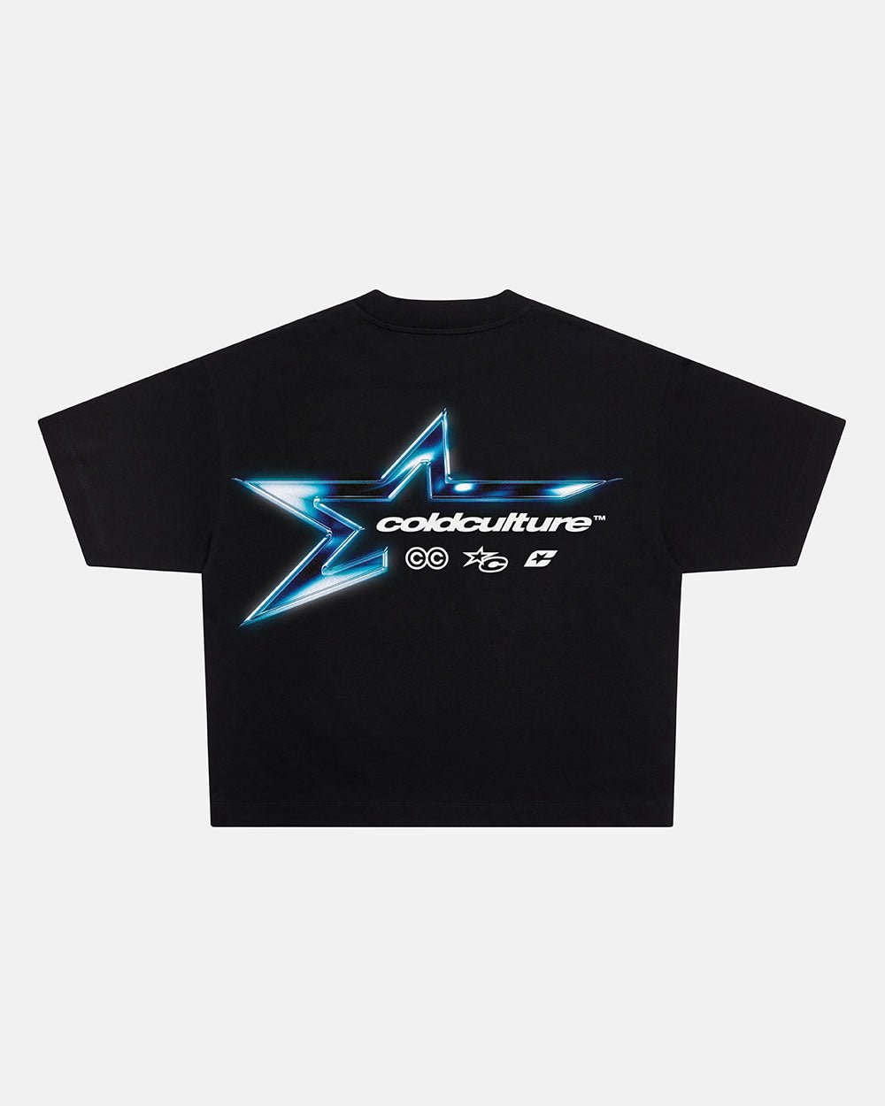 ELECTRIC SHINE TEE BLACK - COLD CULTURE