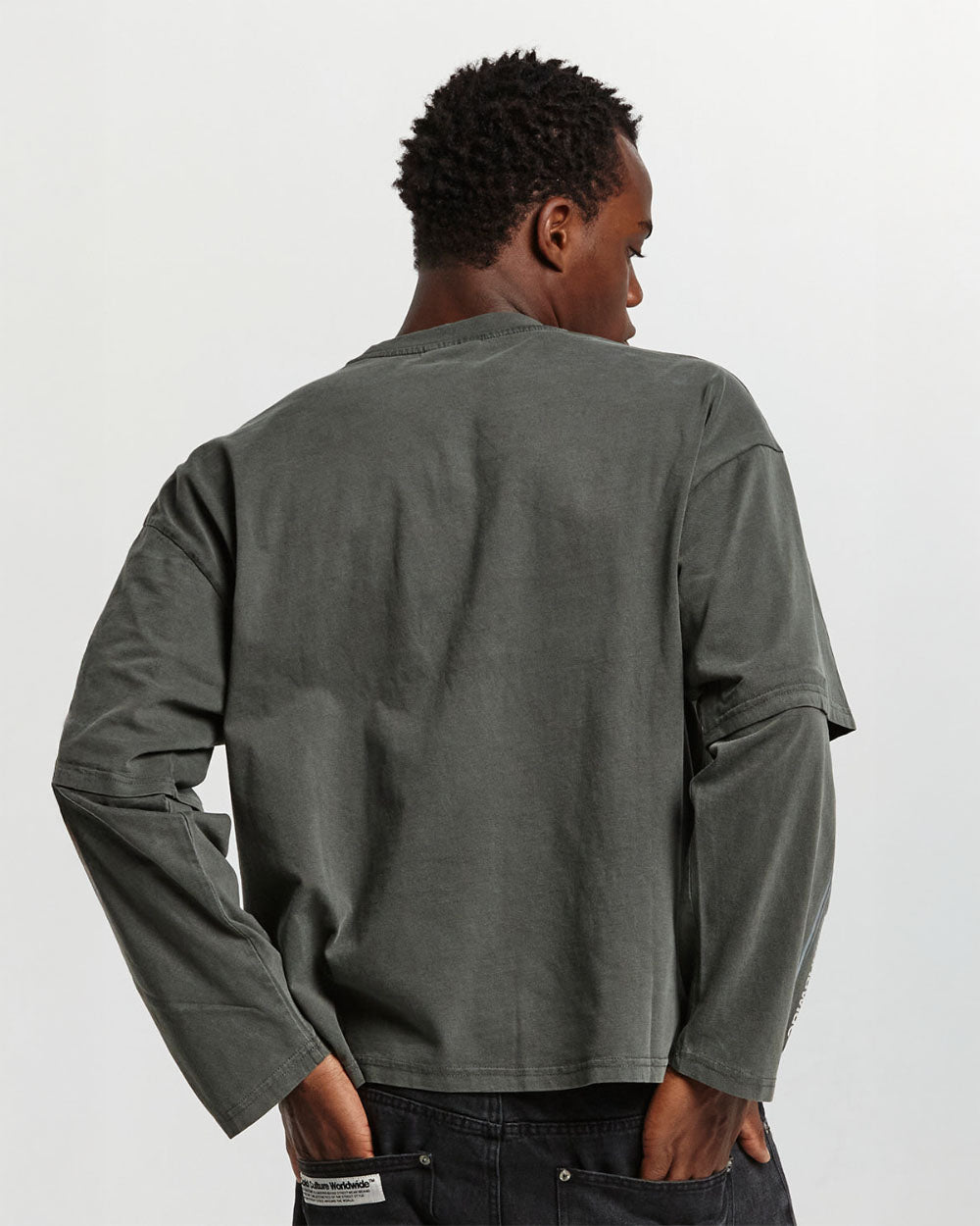 ENTERPRISE LONGSLEEVE TEE GREY - COLD CULTURE