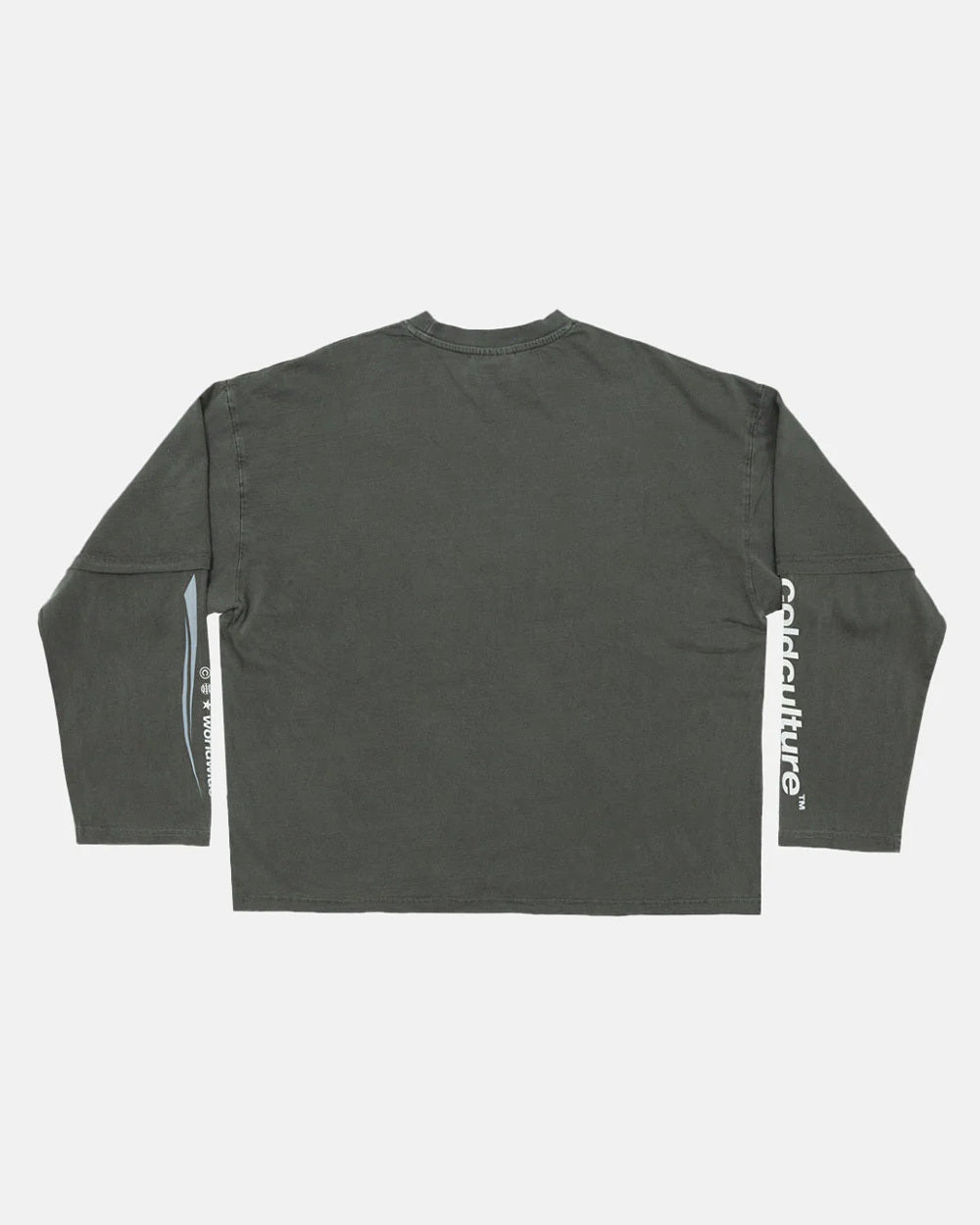 ENTERPRISE LONGSLEEVE TEE GREY - COLD CULTURE