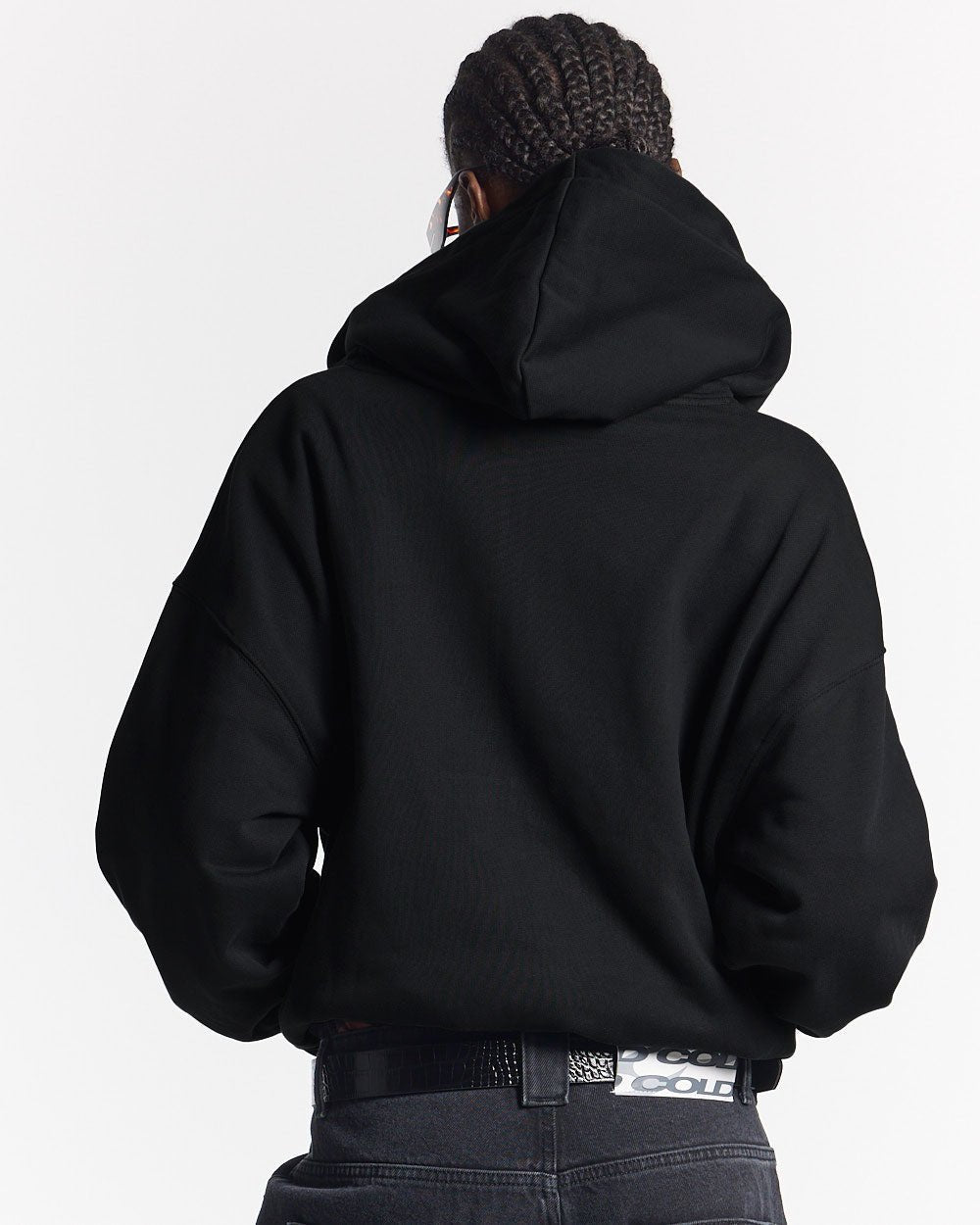 ENTERPRISE ZIP HOODIE BLACK - COLD CULTURE