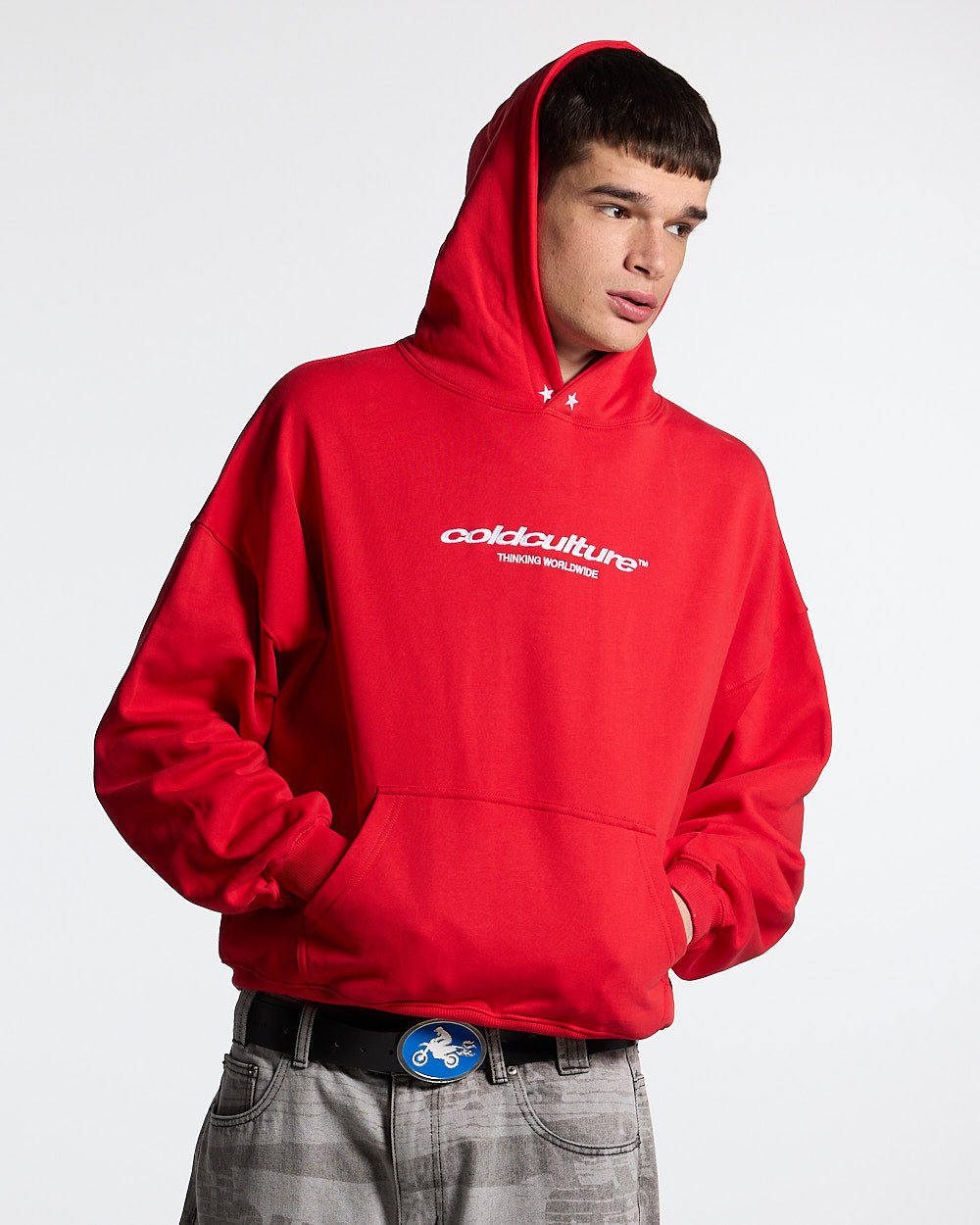 ESSENTIAL HOODIE ASTORATH RED - COLD CULTURE