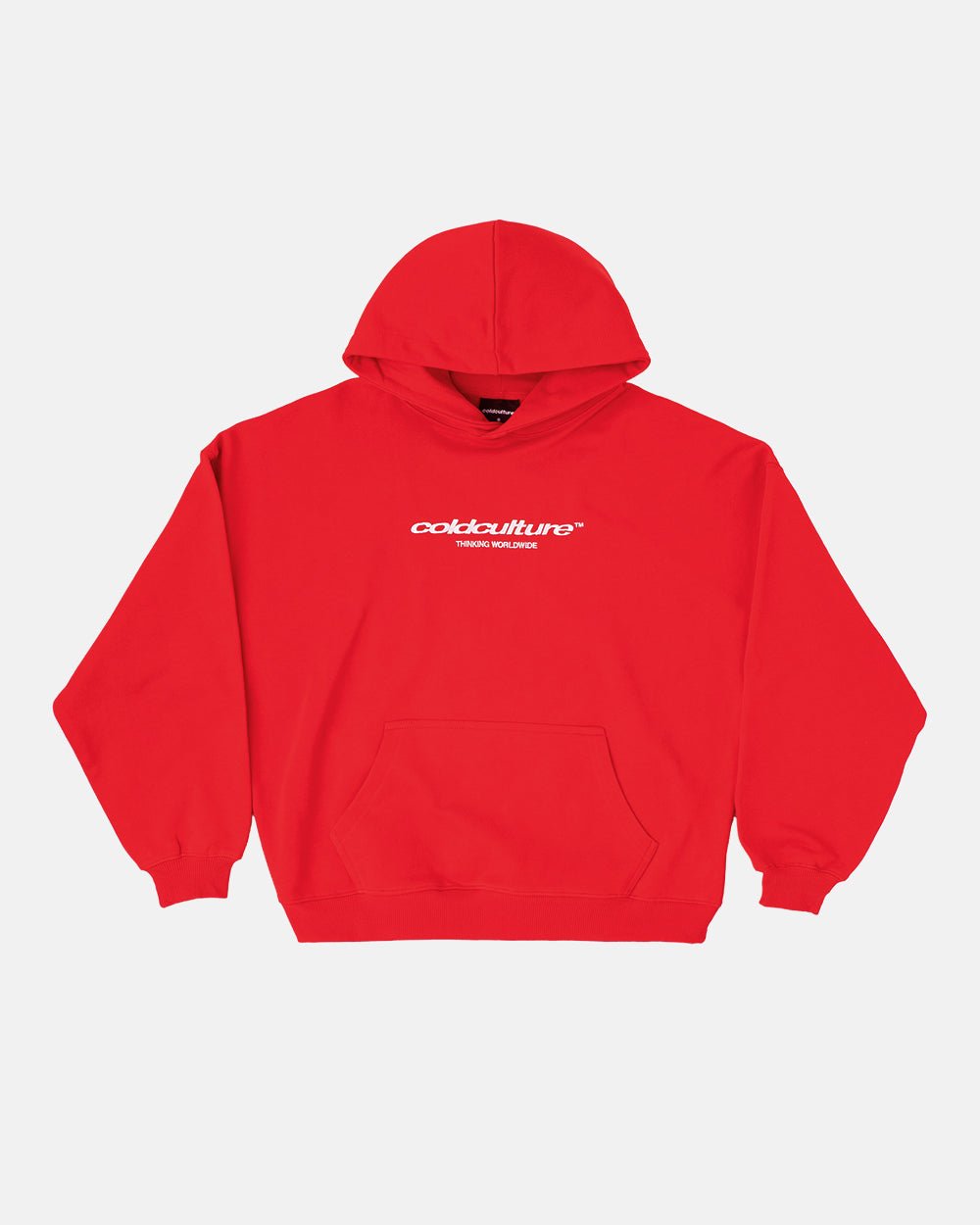 ESSENTIAL HOODIE ASTORATH RED - COLD CULTURE