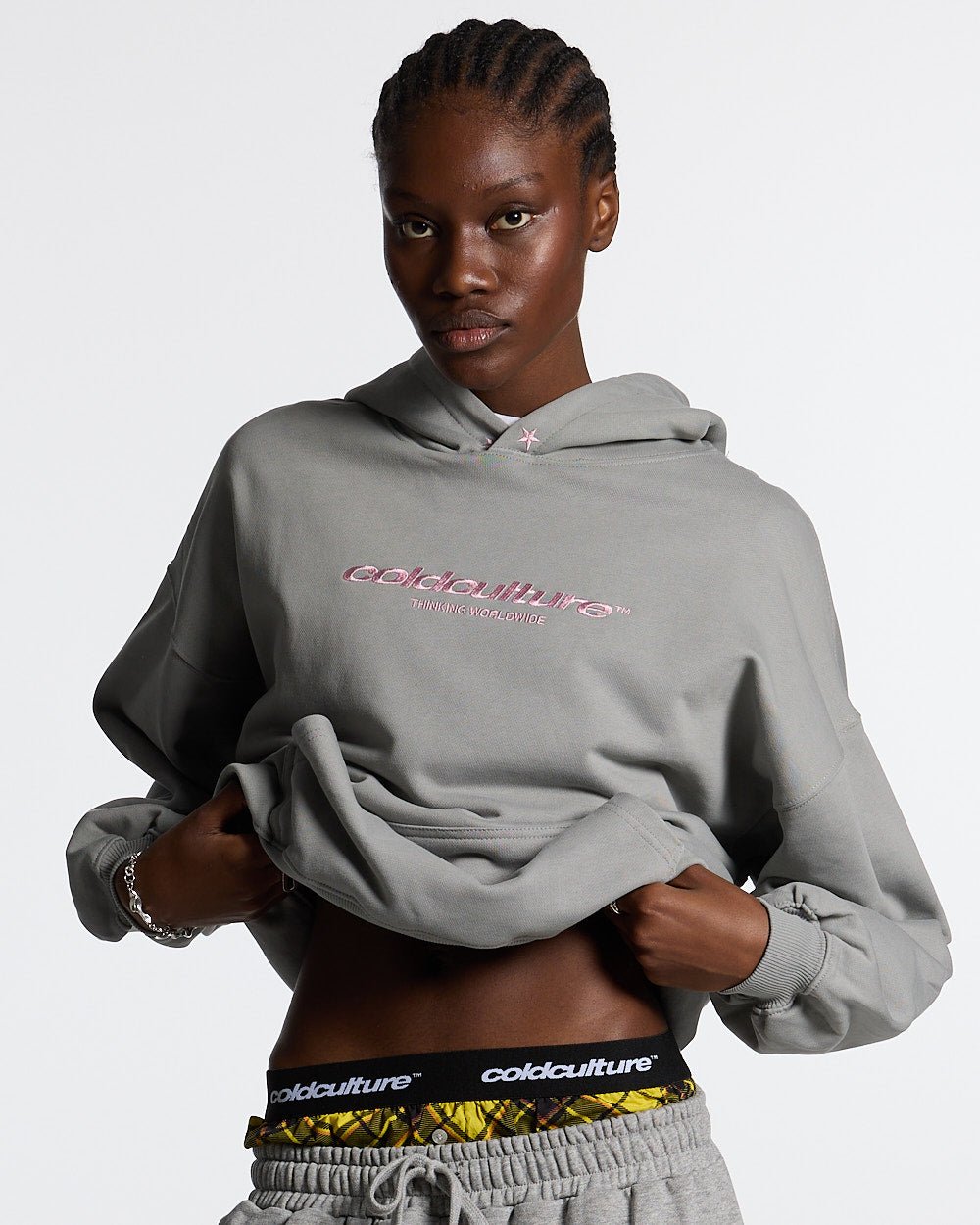 ESSENTIAL HOODIE ULTIMATE GREY - COLD CULTURE