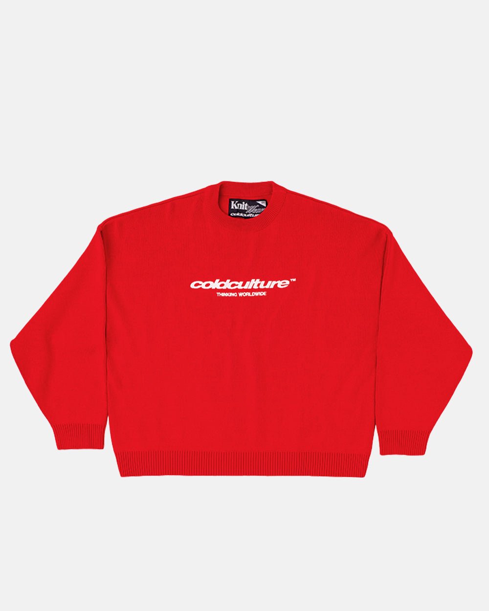 ESSENTIAL KNIT ASTORATH RED - COLD CULTURE