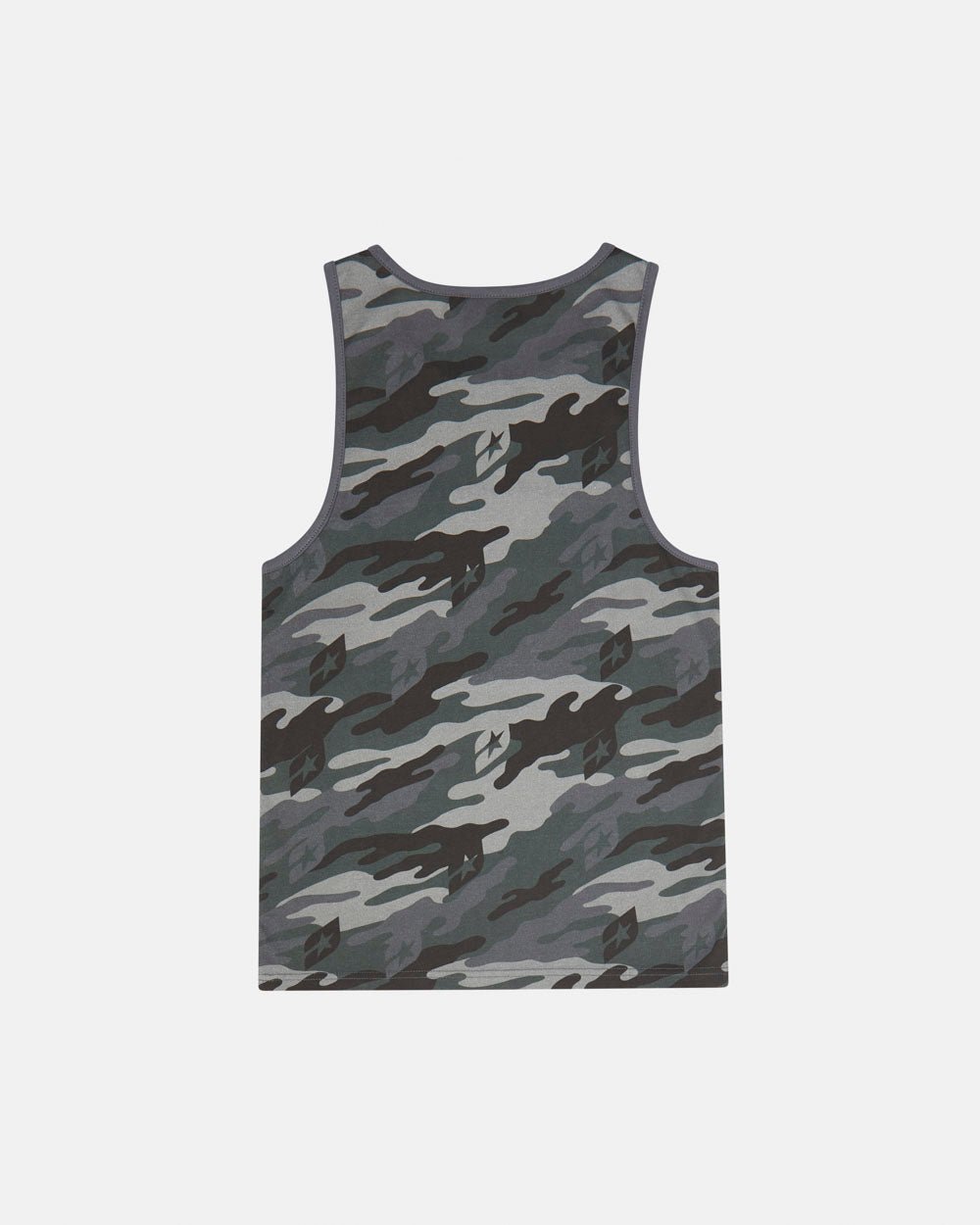 ESSENTIAL TANK TOP CAMO GREY - COLD CULTURE