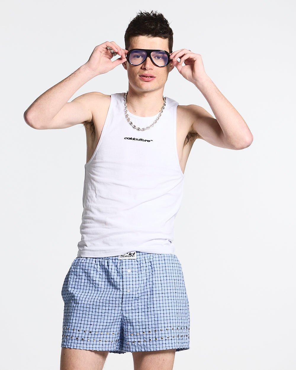 ESSENTIAL TANK TOP WHITE - COLD CULTURE #man