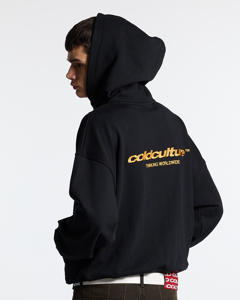 ESSENTIAL ZIP HOODIE MOONLESS NIGHT GREY - COLD CULTURE
