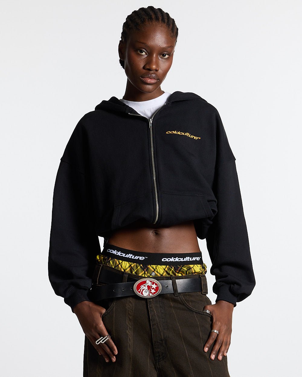ESSENTIAL ZIP HOODIE MOONLESS NIGHT GREY - COLD CULTURE