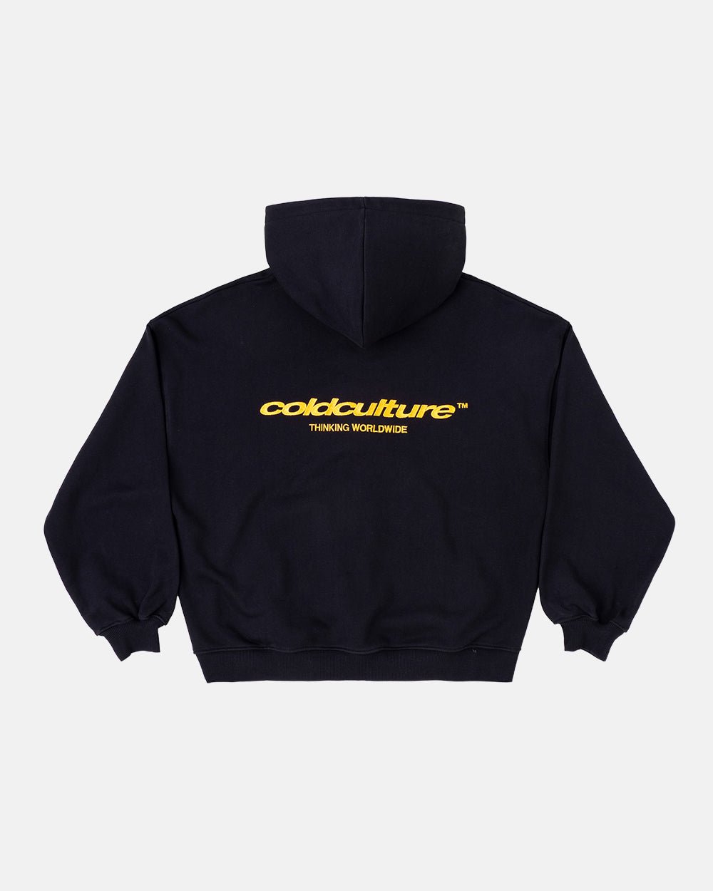 ESSENTIAL ZIP HOODIE MOONLESS NIGHT GREY - COLD CULTURE