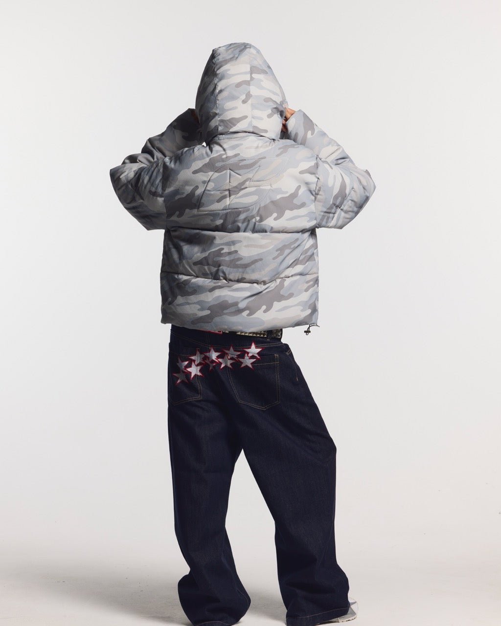 EVERYDAY PUFFER GRAY CAMO - COLD CULTURE