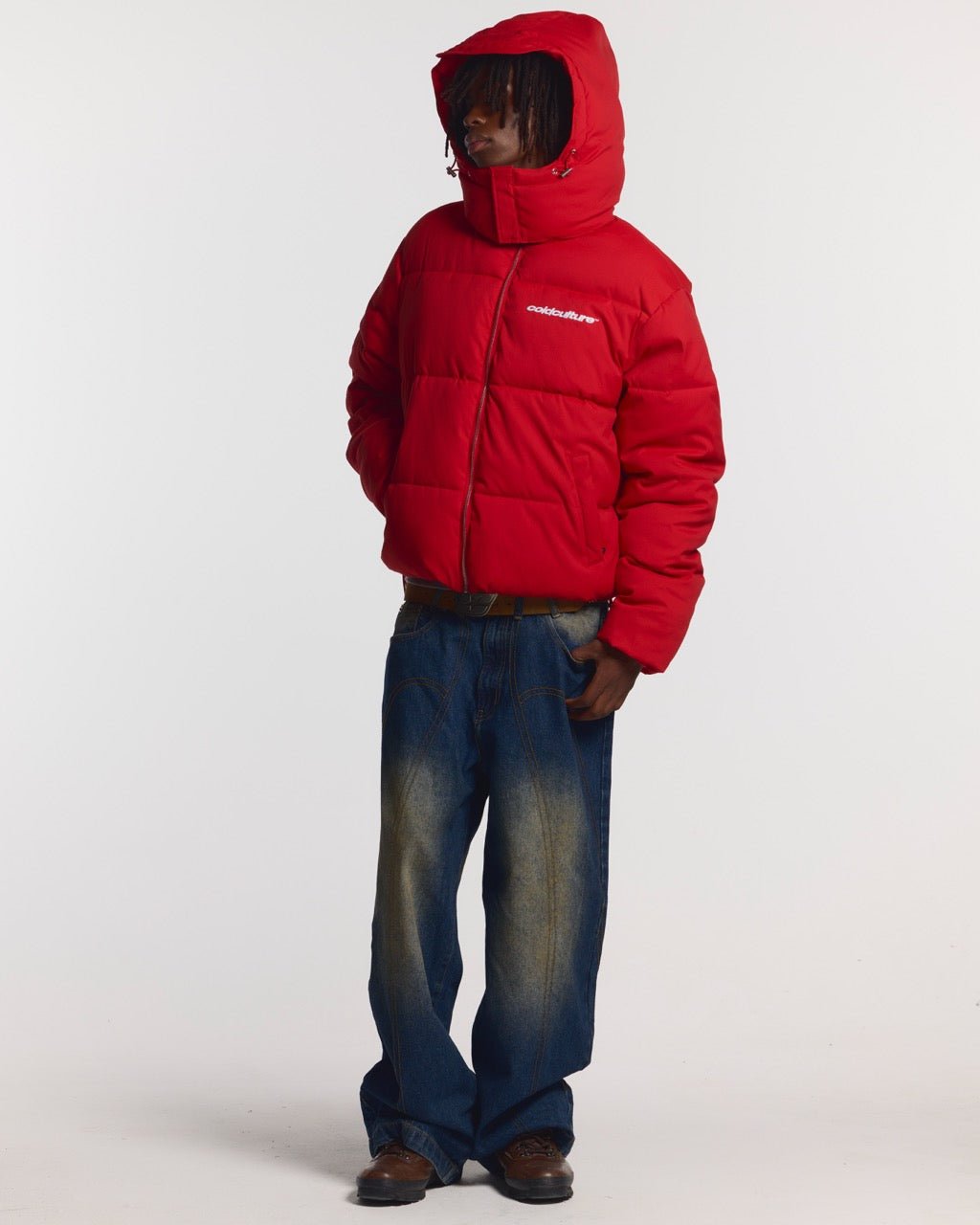 EVERYDAY PUFFER RED - COLD CULTURE