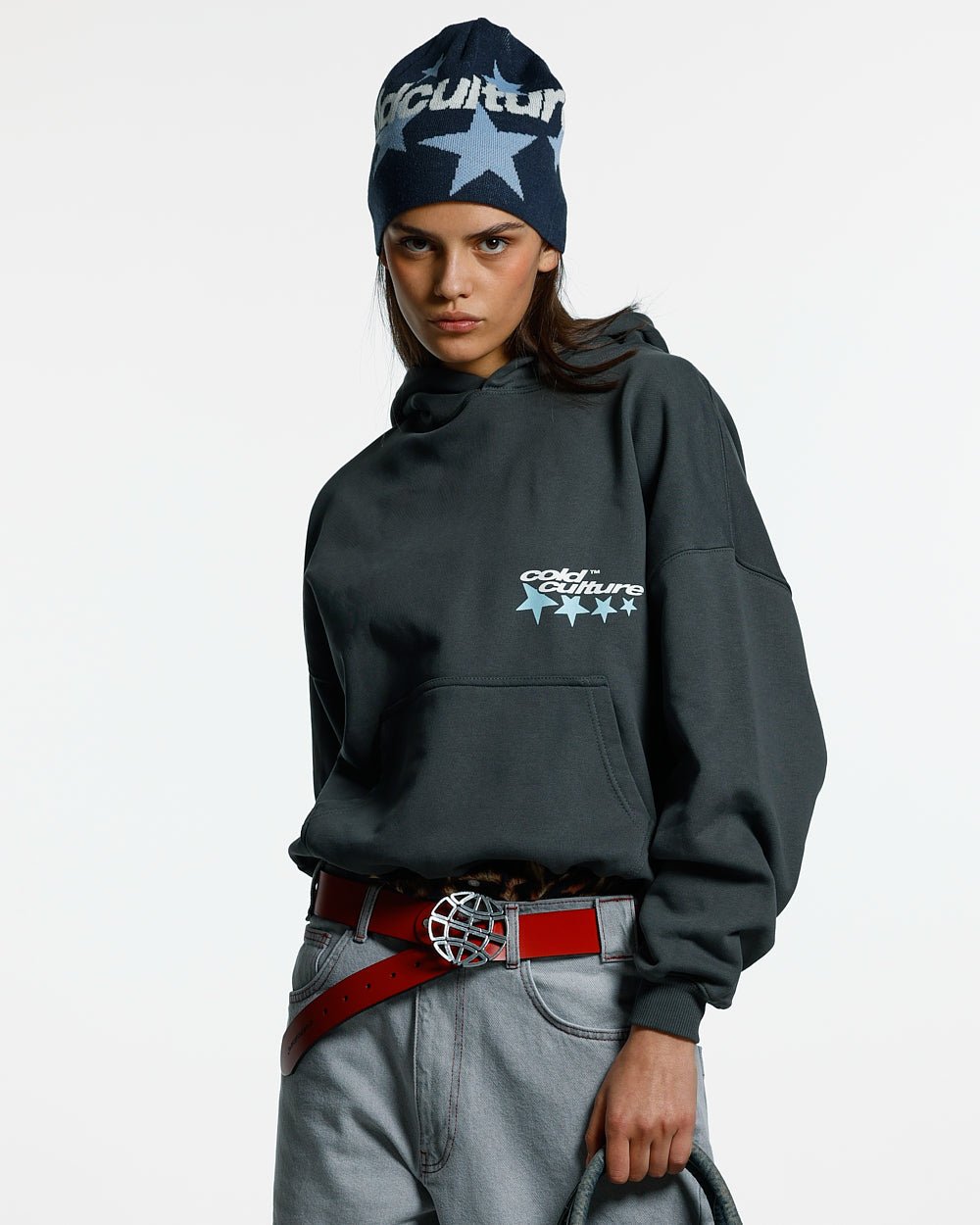 EXPLORE MORE HOODIE DARK GREY - COLD CULTURE