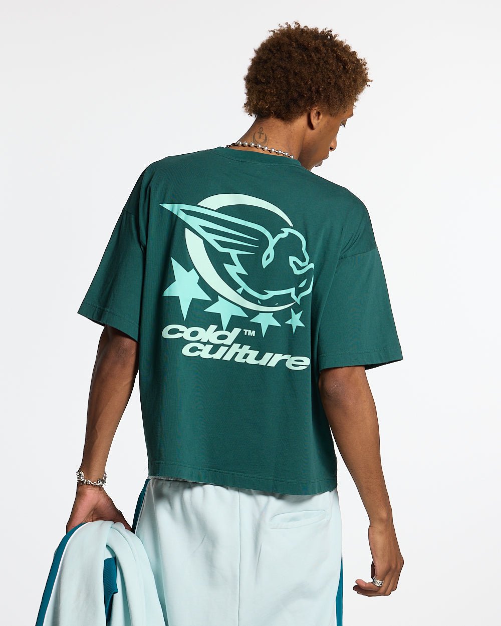 EXPLORE MORE TEE JUNE BUG GREEN - COLD CULTURE #man