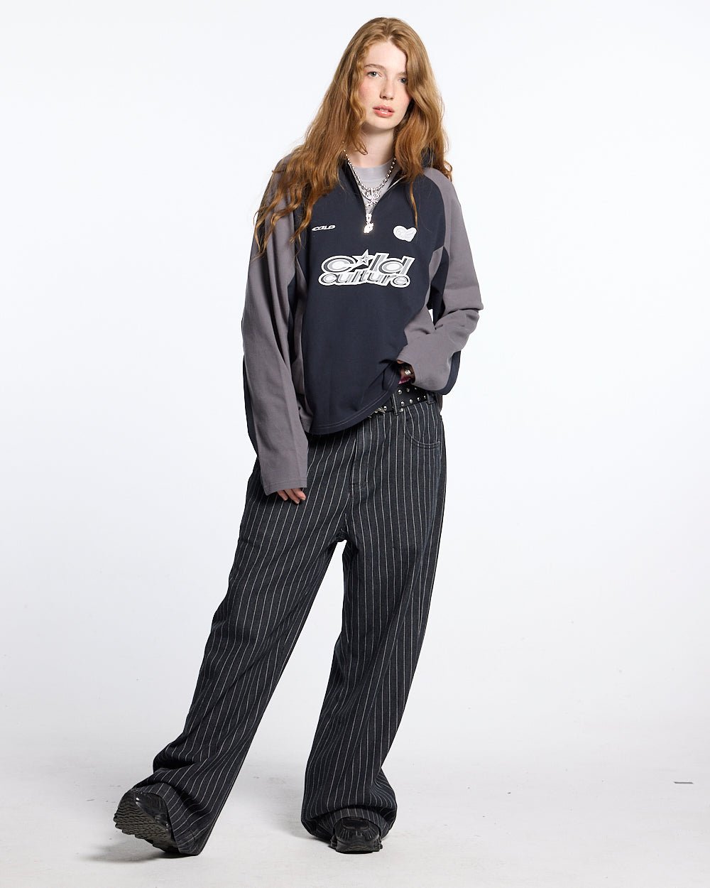 EXTREME POLO LONGSLEEVE GREY - COLD CULTURE