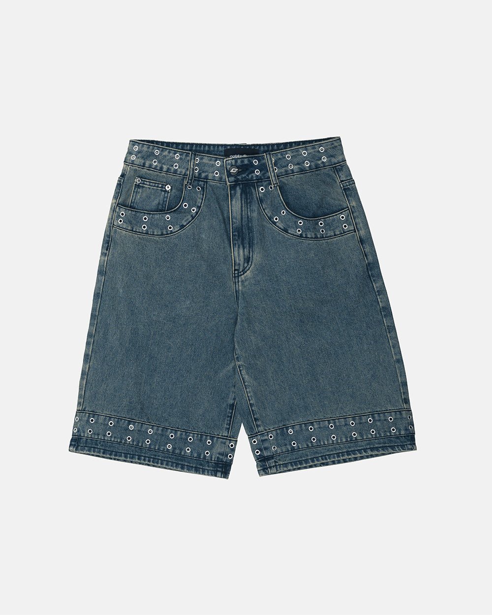 EYELET V2 SHORT DENIM - Cold Culture