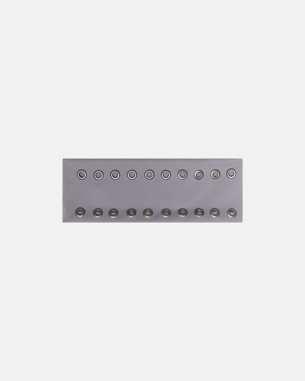 EYELETS HEADBAND STEEL GREY - COLD CULTURE