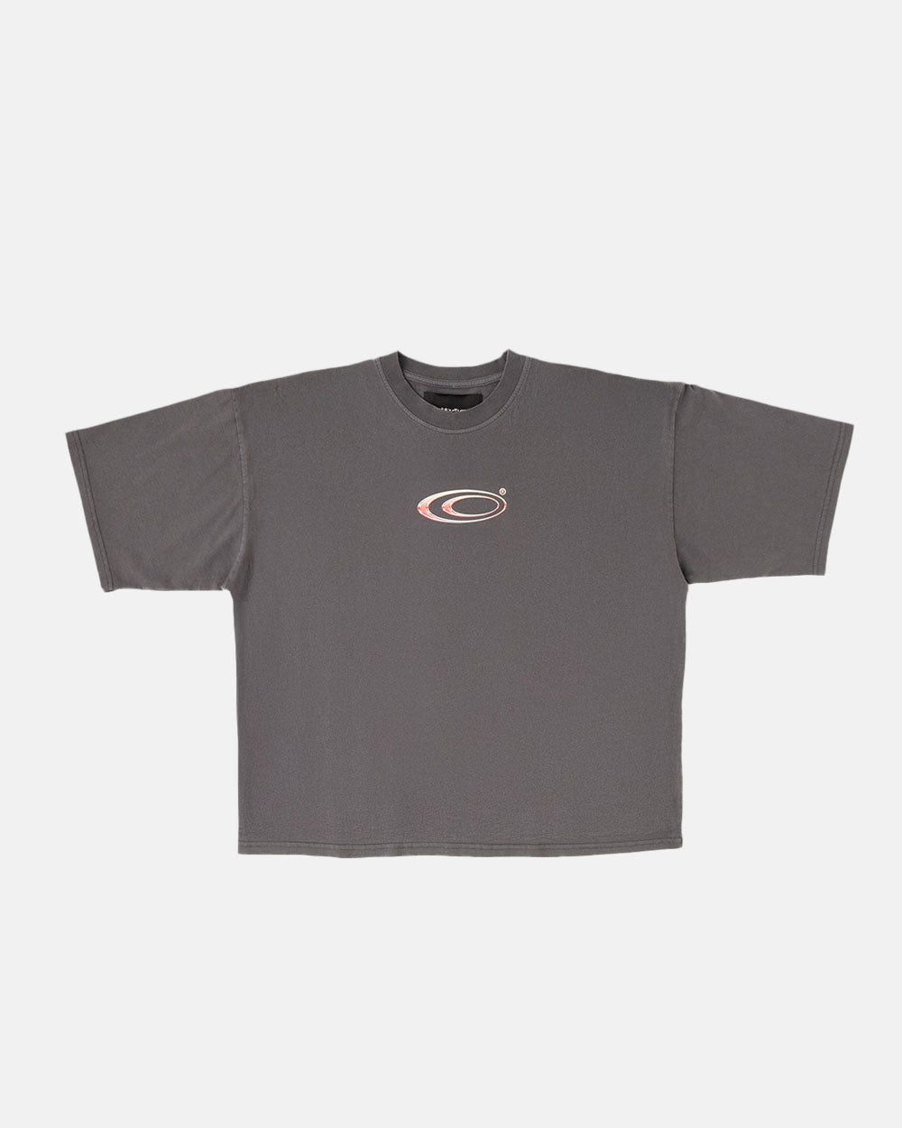 FADED METALLIC LOGO TEE HEAVY GREY - COLD CULTURE