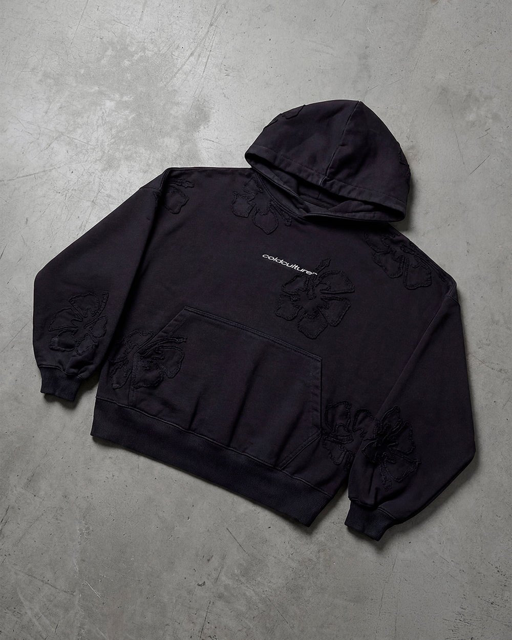 FAKE LOVE HOODIE BLACK - Cold Culture