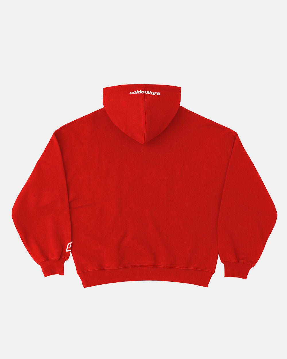FEELING GOOD TODAY HOODIE WARM RED - COLD CULTURE