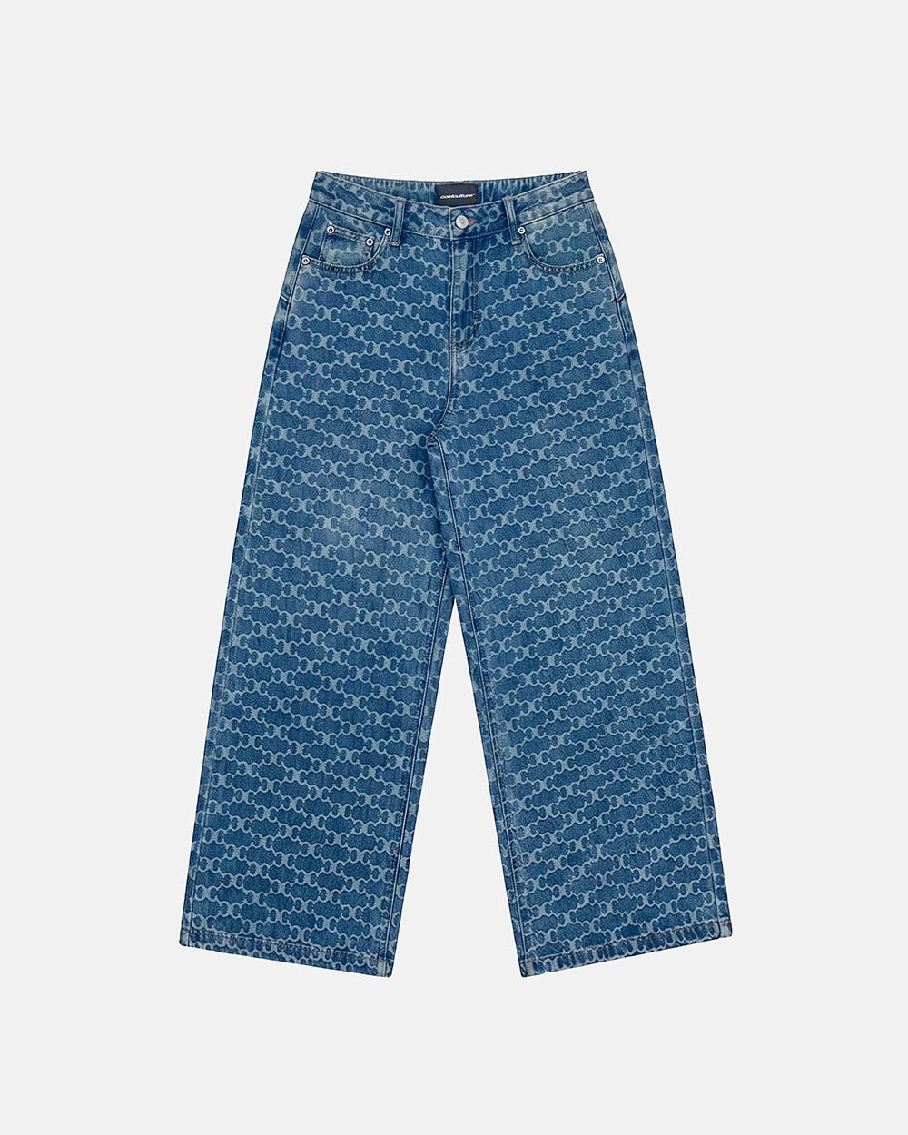 FEVER RACER LOOSE PANTS BLUE - Cold Culture