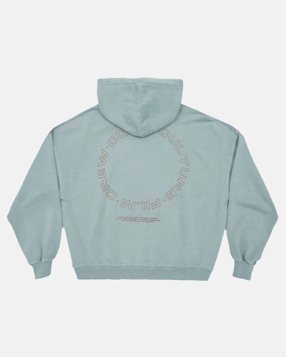 FILM CREW HOODIE SMOKEY BLUE