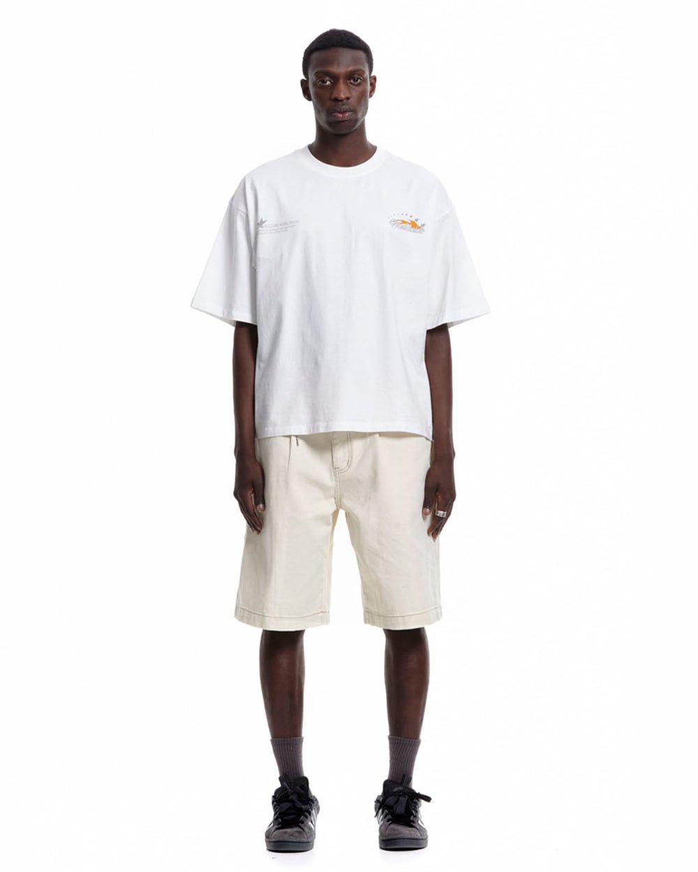 FLAME TEE IVORY WHITE - COLD CULTURE