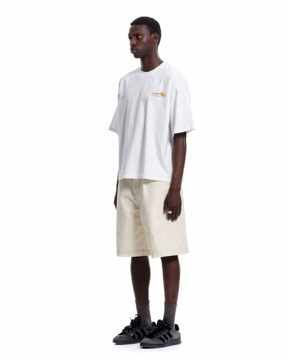 FLAME TEE IVORY WHITE - COLD CULTURE