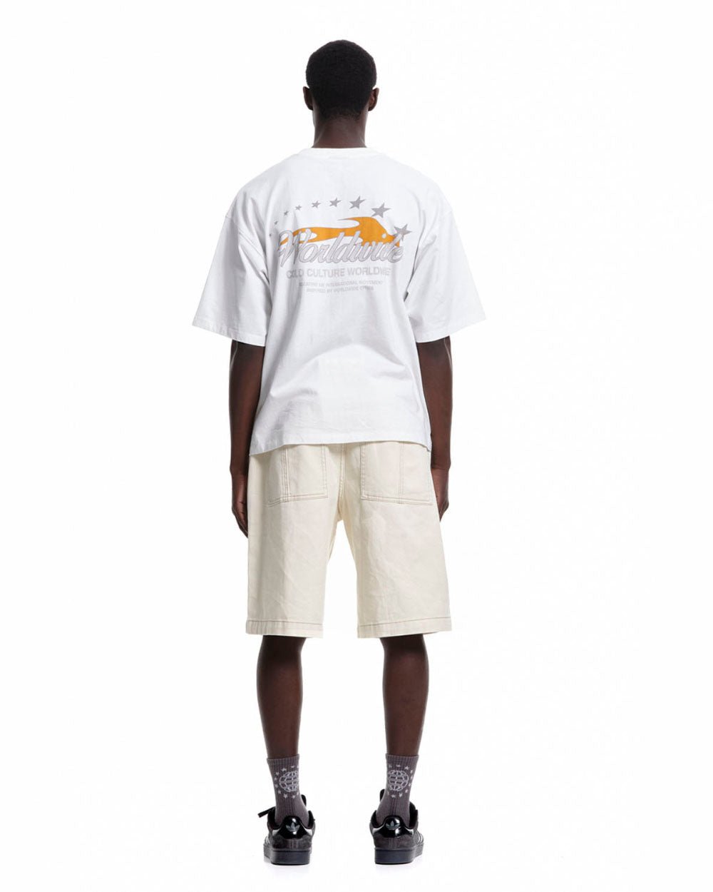 FLAME TEE IVORY WHITE - COLD CULTURE