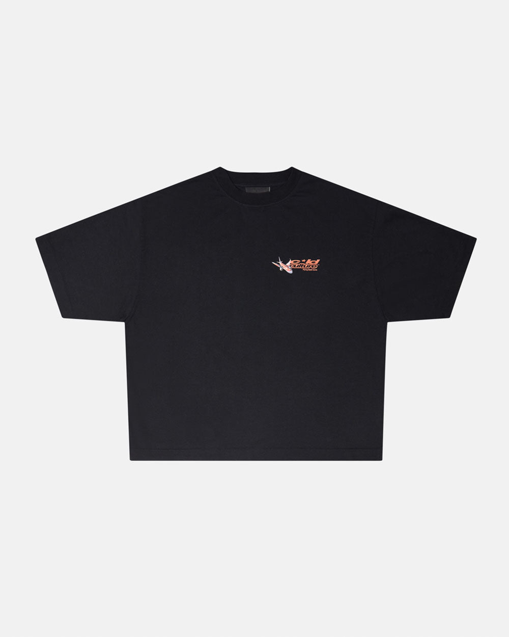 FLIGHT PATH TEE BLACK - COLD CULTURE