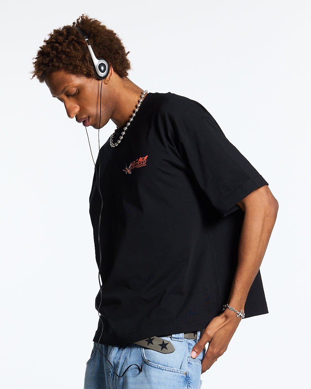 FLIGHT PATH TEE BLACK - COLD CULTURE