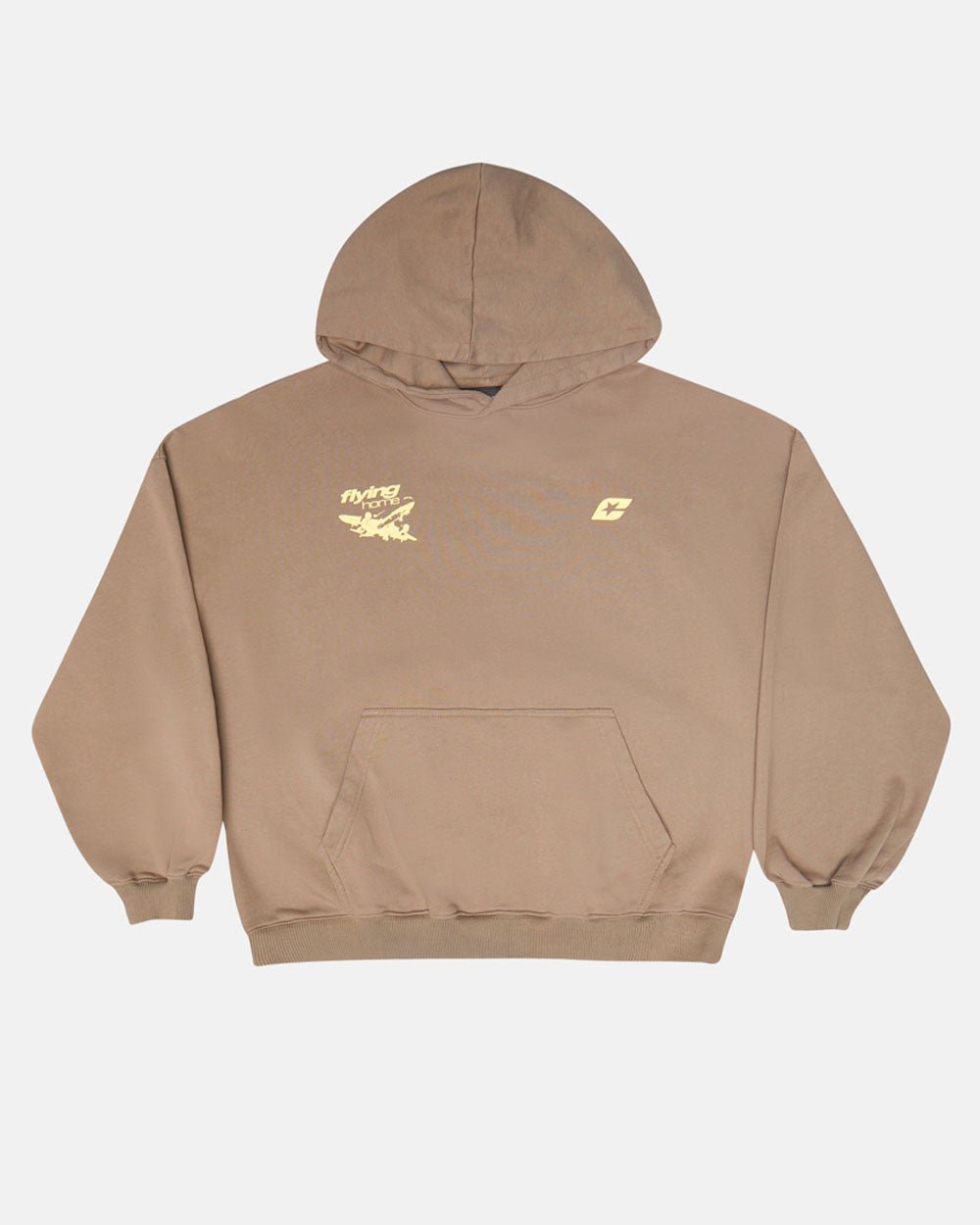 FLYING HOME HOODIE WALNUT BROWN - COLD CULTURE