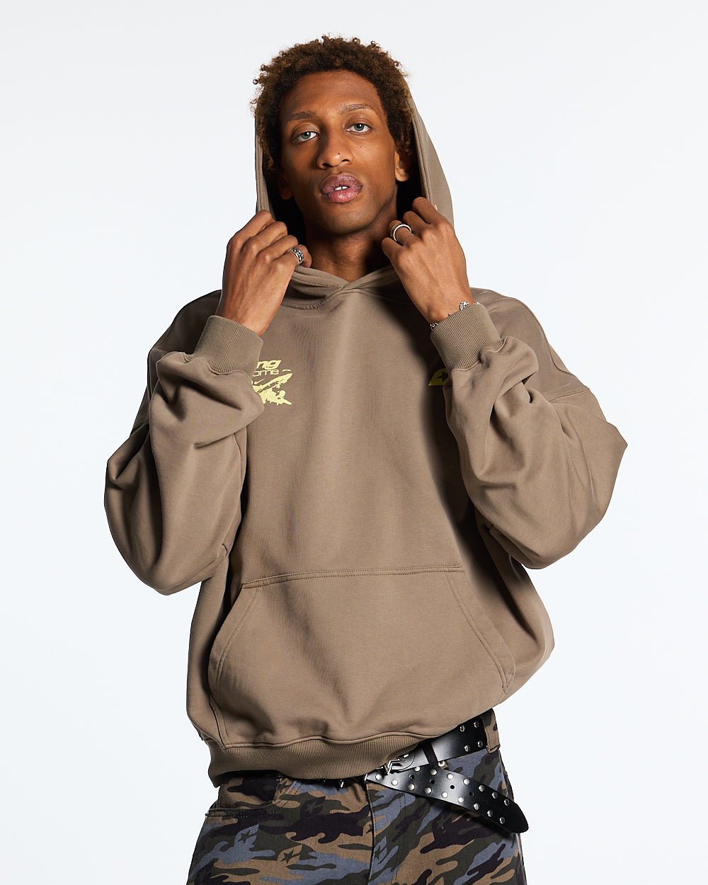 FLYING HOME HOODIE WALNUT BROWN - COLD CULTURE