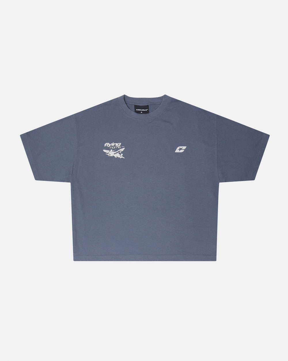 FLYING HOME TEE DOVE GREY - COLD CULTURE