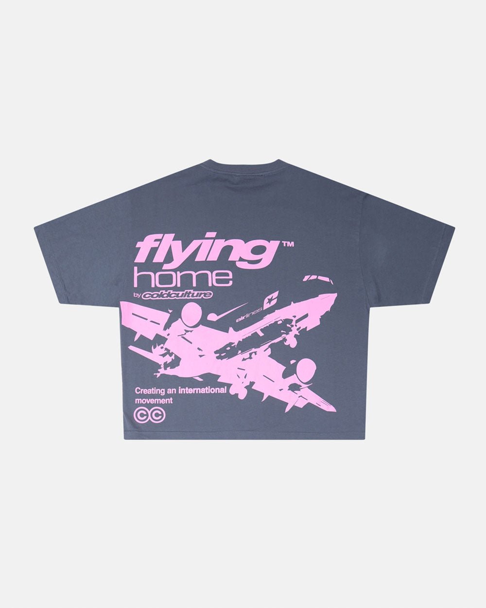 FLYING HOME TEE INDIA INK - COLD CULTURE
