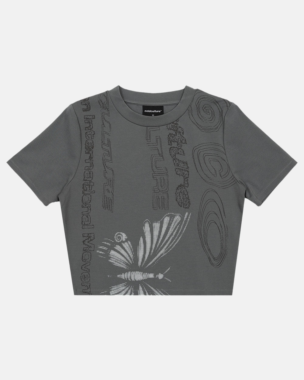 FLYING TEE HEAVY GREY - COLD CULTURE