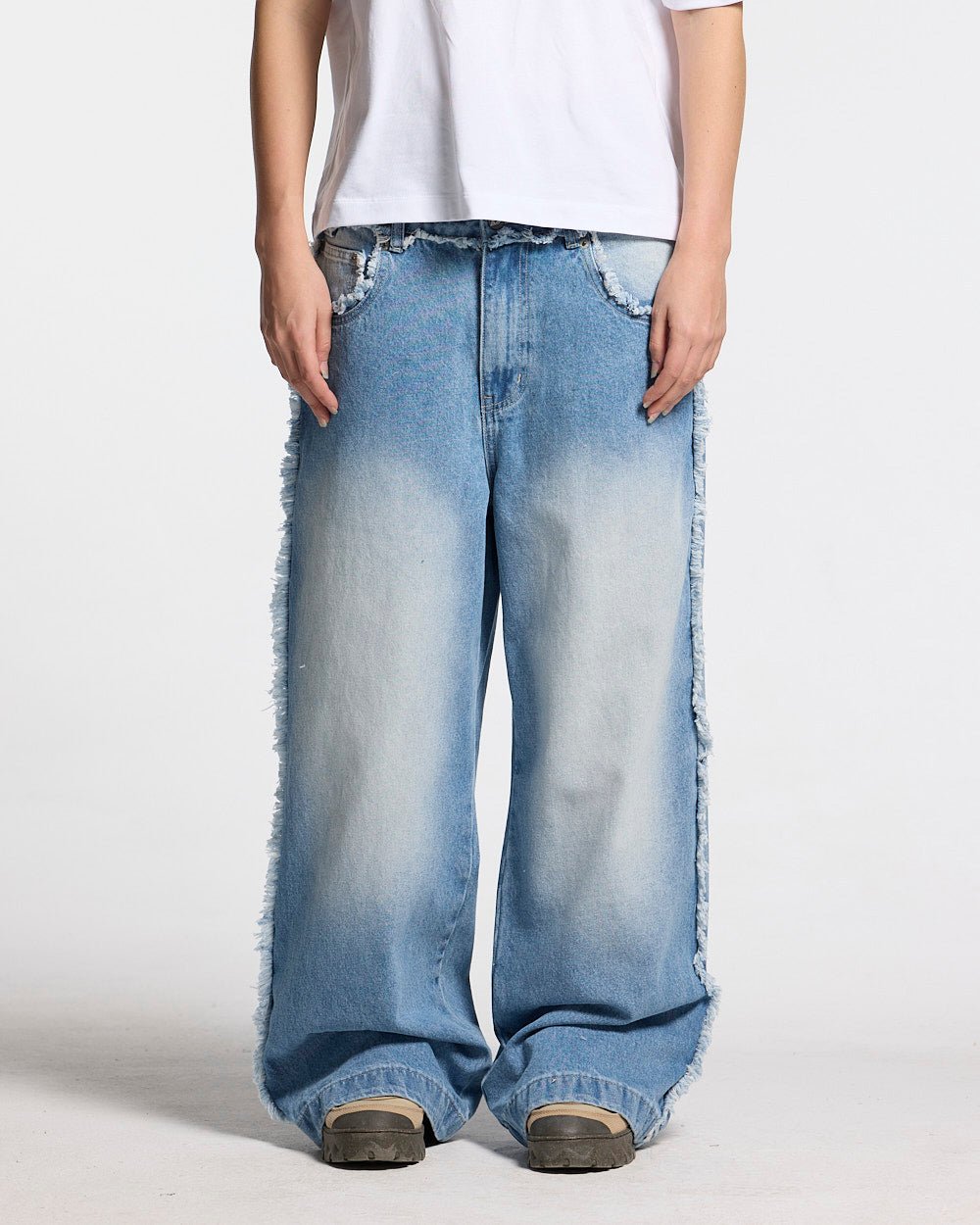 FROST V3 PANTS LIGHT BLUE DENIM - Cold Culture #woman
