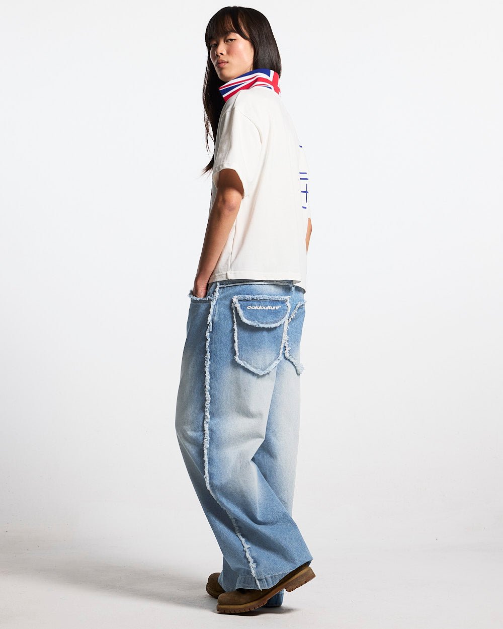 FROST V3 PANTS LIGHT BLUE DENIM - Cold Culture #woman