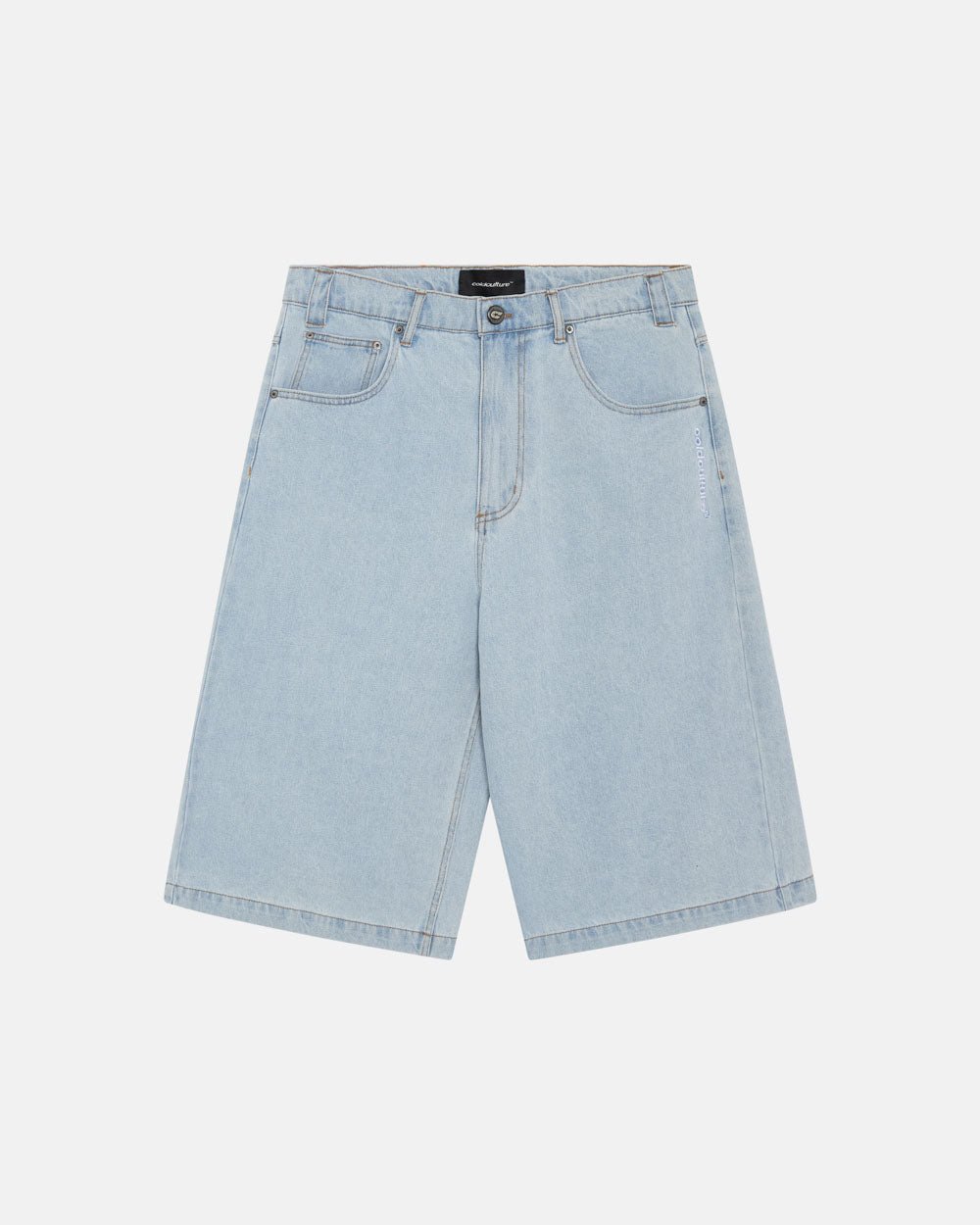 FROSTED JORTS LIGHT BLUE DENIM - COLD CULTURE