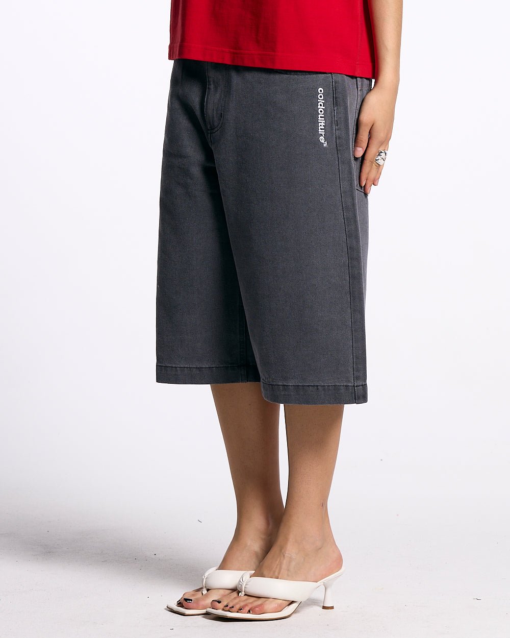 FROSTED JORTS ORCHID GREY - COLD CULTURE