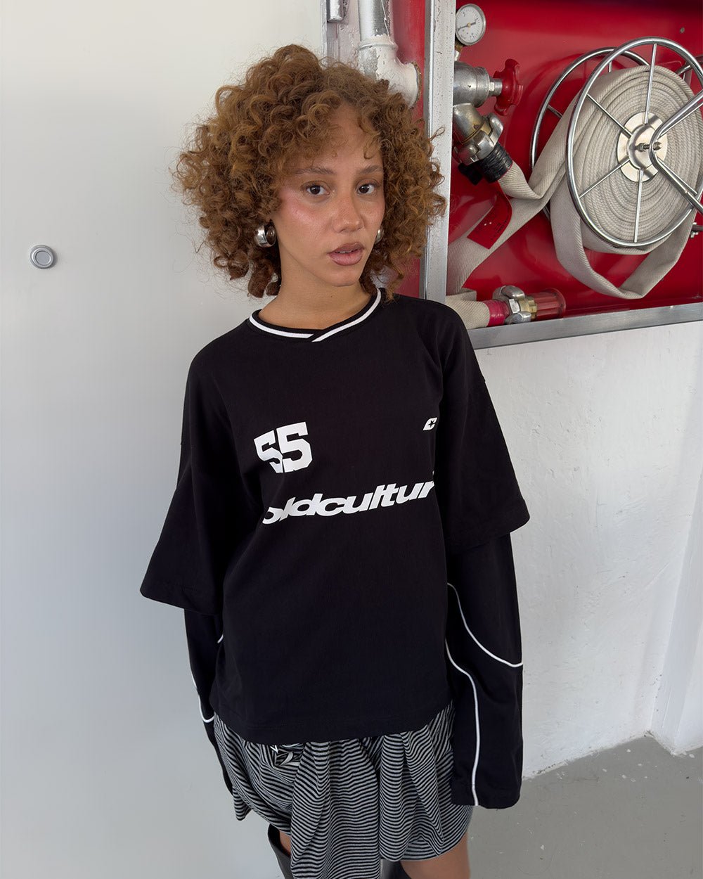 GAME ON LONGSLEEVE BLACK - Cold Culture