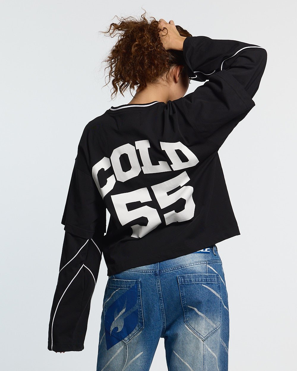 GAME ON LONGSLEEVE BLACK - Cold Culture