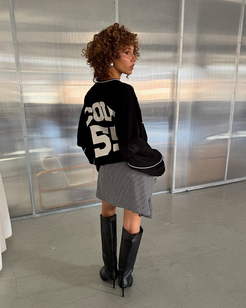 GAME ON LONGSLEEVE BLACK - Cold Culture