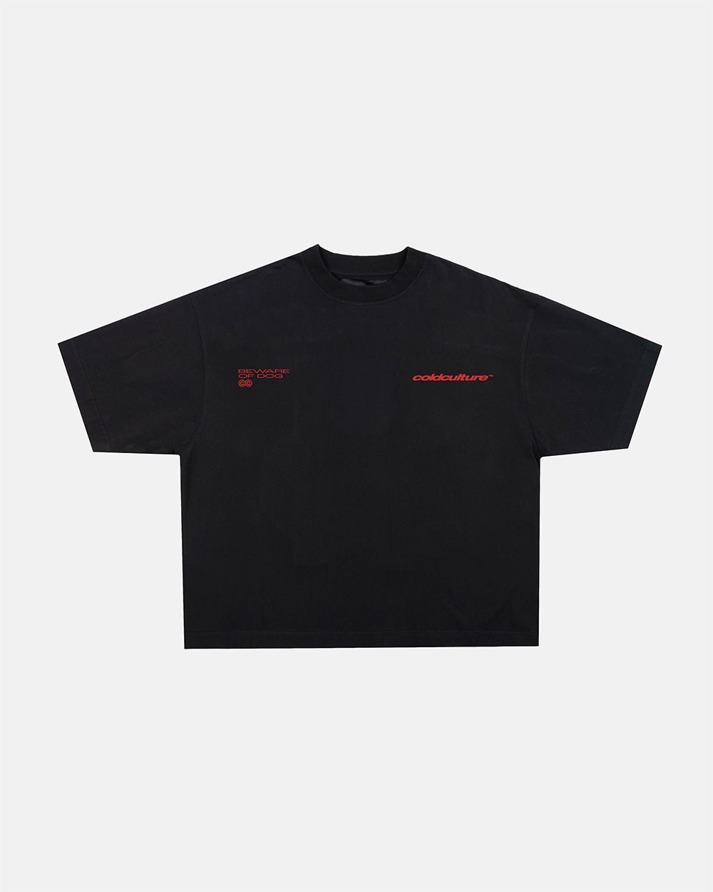 GHOST DRIVE TEE BLACK - Cold Culture