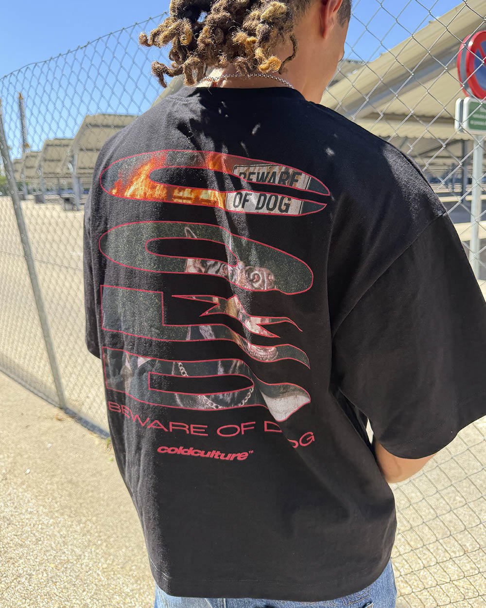 GHOST DRIVE TEE BLACK - Cold Culture