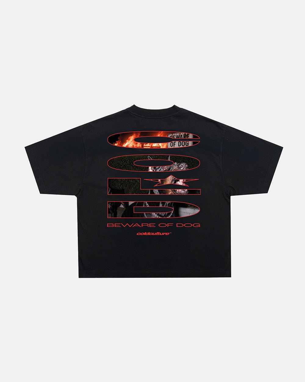 GHOST DRIVE TEE BLACK - Cold Culture