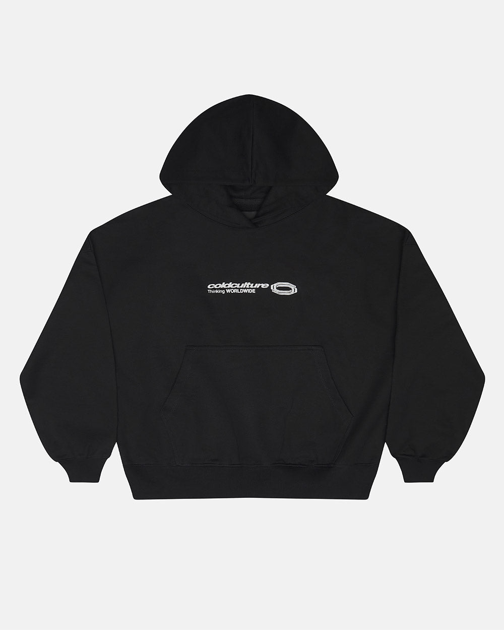 GLITTER HOODIE BLACK - Cold Culture