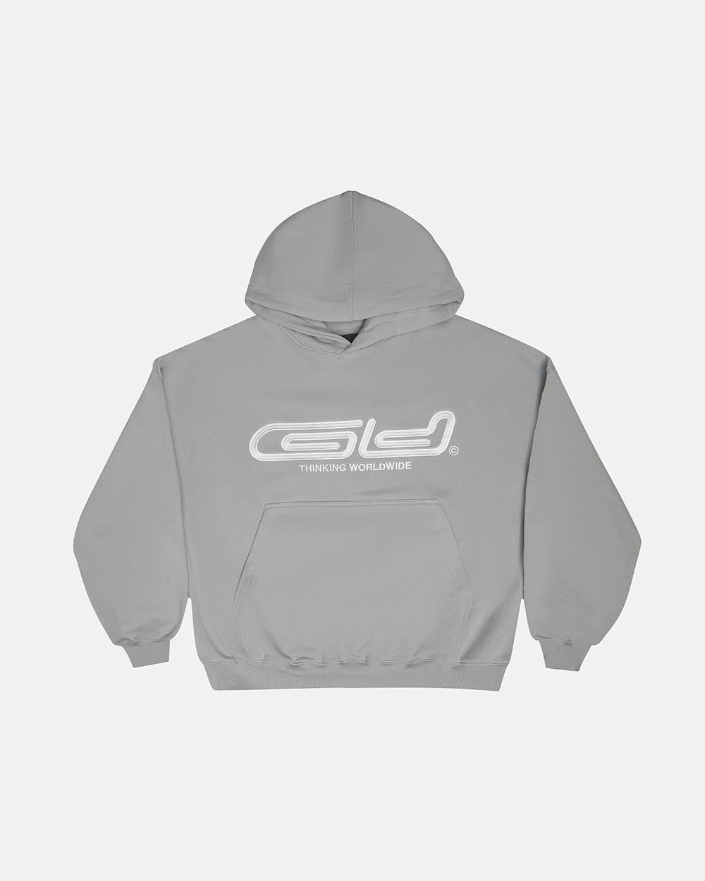 GRAFFITI HOODIE GREY - COLD CULTURE