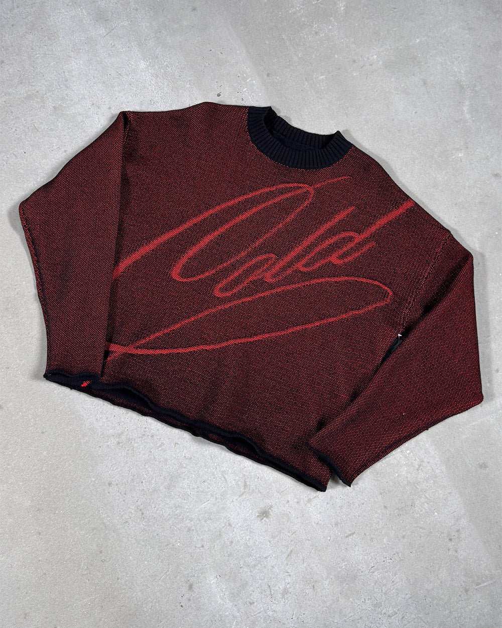 GRUBBY KNIT BLACK - Cold Culture